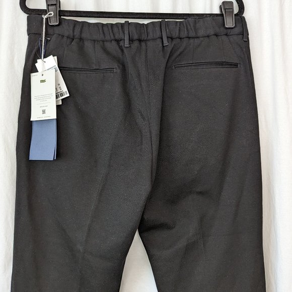 Mr Porter Incotex Black Slim Fit Slacks Size 52 - Picture 8 of 13